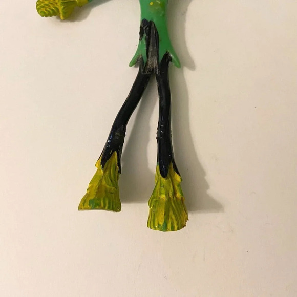 Vintage Bendable Bendy Rubber Halloween  Scarecrow Figure 5 Inch Tall Toy - Picture 3 of 10